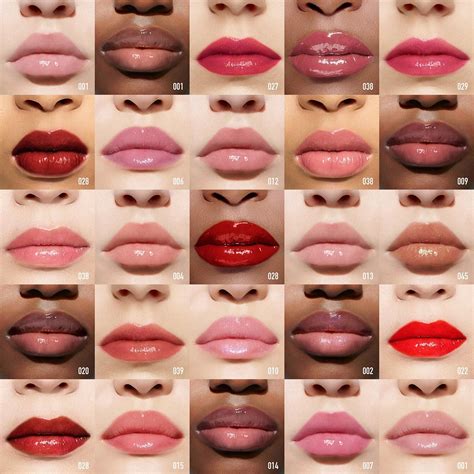 dior addict lip maximiser plumping gloss|dior lip gloss color chart.